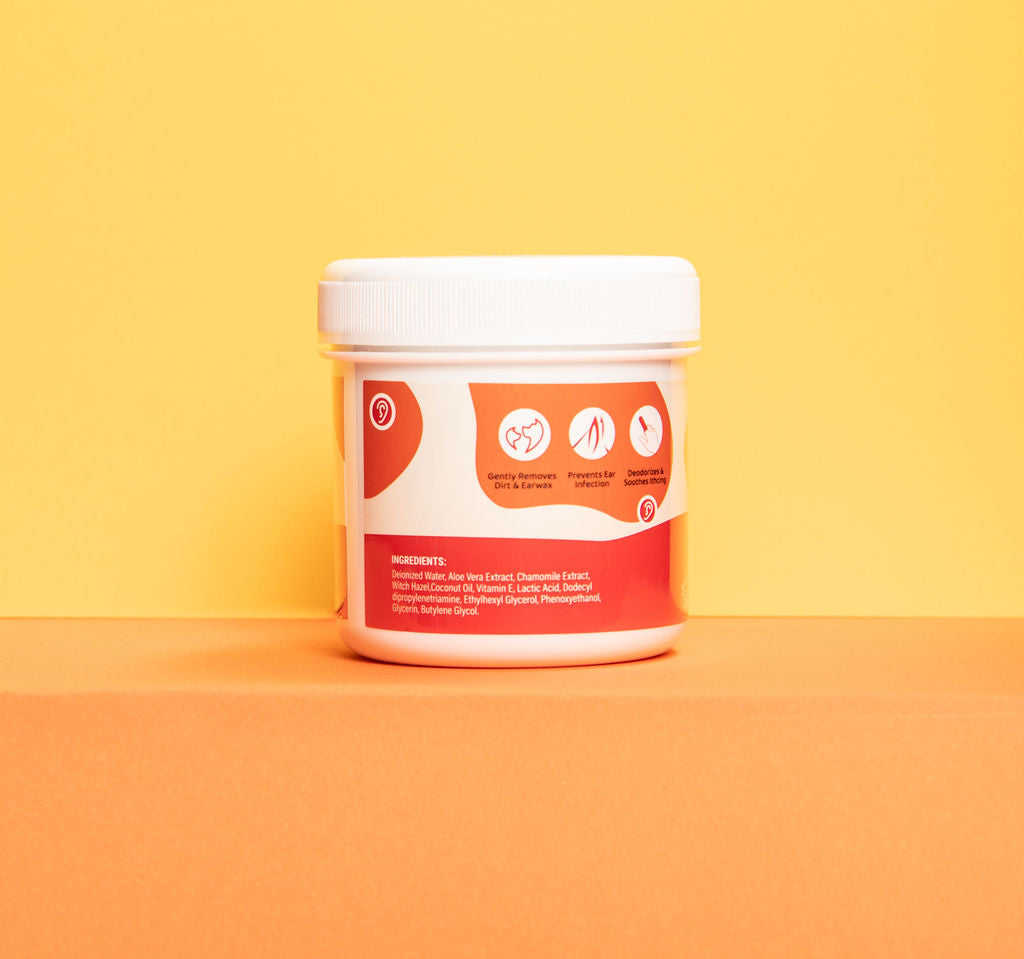 Pet Ear Finger Wipes